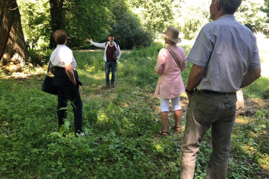 Führung durch Schlosspark und Kapelle mit Armin Ziegler