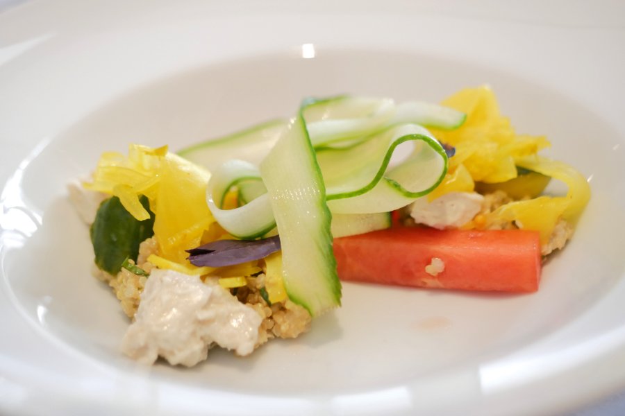 Veganes Menü Asiatische Aromen